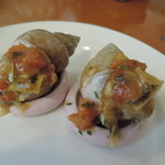 ラ・フレッチャ - 特別メニュー・山口県萩の白バイ貝ワイン蒸し