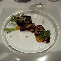 ターナ - べりゴール産フォアグラのソテー　天城軍鶏　大富マンゴー