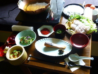 星のや - 朝食 はもなべ