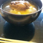 京都和久傳 - タイと赤味噌のお茶漬け