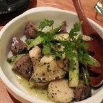 一歩 - 砂肝のバター炒め