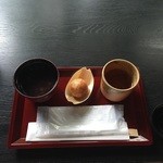 たねや日牟禮茶屋 - ぜんざい(冷)