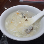景珍樓 - 卵白のスープ