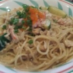 アヴァンティー - かに味噌特製ソーススパ　めちゃうまでした