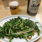 春日飯店 - ニラもやし炒め