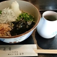 日本橋 やぶ久 - しらすおろし蕎麦950円