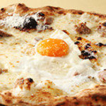 Bismarck ~Mortadella ham and egg pizza~