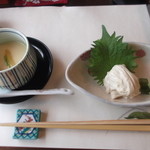 Umeno Hana - 湯葉さしみに、茶わん蒸し。