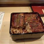 うな亭 - 山椒をかけていただきました