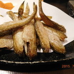 魚の納屋 - ハタハタの唐揚げ