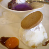 たかはなり - 料理写真:ぬちまーすアイスクリームと紅芋杏仁豆腐