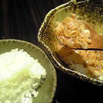 中華そば くにまつ - 半ライス￥５０