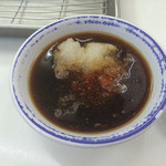天麩羅処ひらお - 大根おろし入り天つゆ
