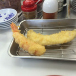 天麩羅処ひらお - 海老と白身