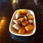 九戸茶語 - 芋圓：タロイモを使ったお茶菓子