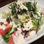 ポムの樹 天王寺MIOプラザ館店 - たっぷり野菜のグリーンサラダ シーザーソース