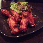 シェア - バーベキュー味のチキン