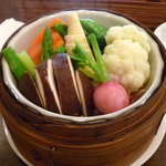 茶芸館 甜 - 蒸し野菜