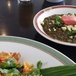 カーン・ケバブ・ビリヤニ - サービスでくれたマトンキーマ。辛いけどうまかった♪