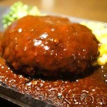 ステーキ カフェ ケネディ - デミグラスソースハンバーグ