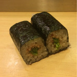 おけい鮨 - 浅葱と削りたて鰹節が(ﾟдﾟ)ｳﾏｰ