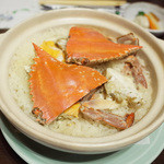 藤吉 - 国産わたりがにを食べる会(6900円・外税)のわたりがに土鍋ご飯