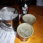 栄町ボトルネック - 【2015年7月】与那国のボトル（1500円）とアイスセット「Cさん！乾杯！！」
