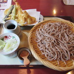 Tsukasa ya - 天ざる蕎麦。1120円