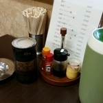 来々軒 - 卓上アイテム