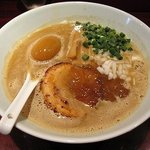 麺 eiji - 濃厚魚介豚骨醤油＋とろ玉子　￥800＋￥100