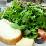TARLUM BIANCO - Today's Salad サラダランチ with(amuse,soup,focaccia,drink)　950yen