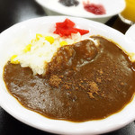 Ekusutoru In Kumamoto Suizenji - カレーです。かかっている粉はスパイスです。