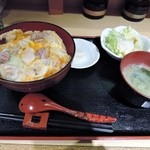 秋田比内地鶏 きすけ - 親子丼　大盛