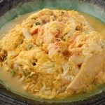 Stir-fried snow crab and bamboo shoots with egg