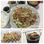 生意気餃子 - 肉野菜炒め定食