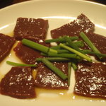 おやじ - レバ刺し