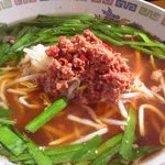 満漢福 - ニラが香るよ。満漢ラーメン。