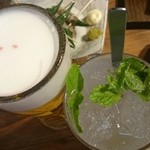 宮崎県日向市　塚田農場 - 二杯目の生ビールにニコちゃんマーク
