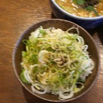 三田製麺所 - 20150711 ねぎ飯