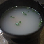 焼肉 銀座コバウ - 牛骨スープ梅干し入り