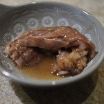 焼肉 銀座コバウ - サーロインは出汁とともに