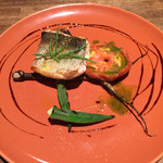 炭火焼き＆ワイン Vintun - 鰆とトマト