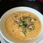 オステリア　チ　ヴェディアーモ - ラーメンのように見えたトマトクリームパスタ（笑）