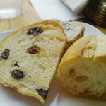 ベーカリーカフェデリス - ランチのパン