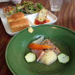 凸凹キッチン - デリプレートとポトフ