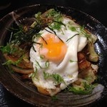 フリーダム ロード - H.27.7.14.夜 焼そば(ソース) 500円+TP目玉焼き