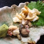 フリーダム ロード - H.27.7.14.夜 北海道産活つぶ貝造り 680円