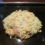 Okonomiyaki Taisei - 五目天調理開始！