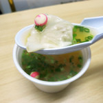 焼きそば関矢 - ワンタンスープ 150円