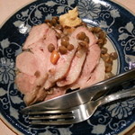 豚とレンズ豆の煮込み